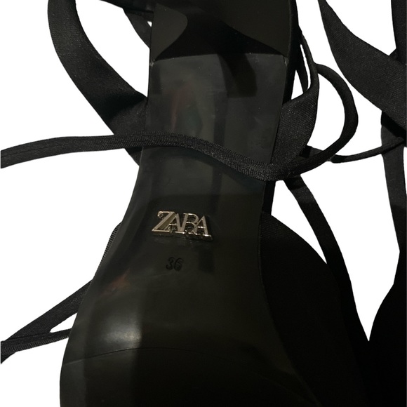 Zara Wrap Ankle Heels - Picture 4 of 4